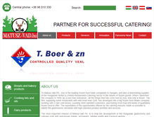 Tablet Screenshot of matusz-vad.hu